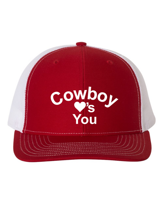 Cowboy Loves You - Embroidered Hat