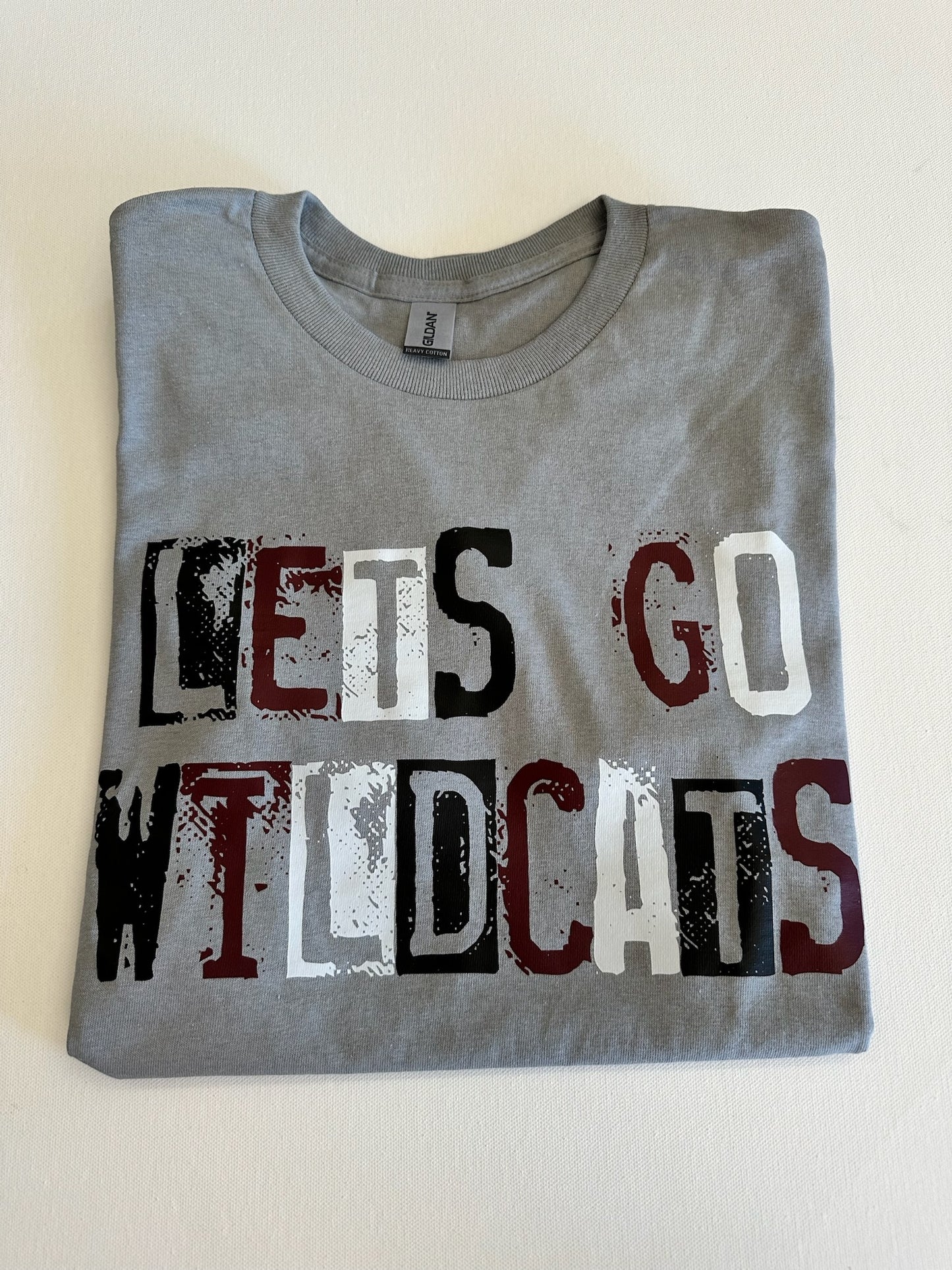 Palestine Wildcats Ink Stamp Spirit Tee