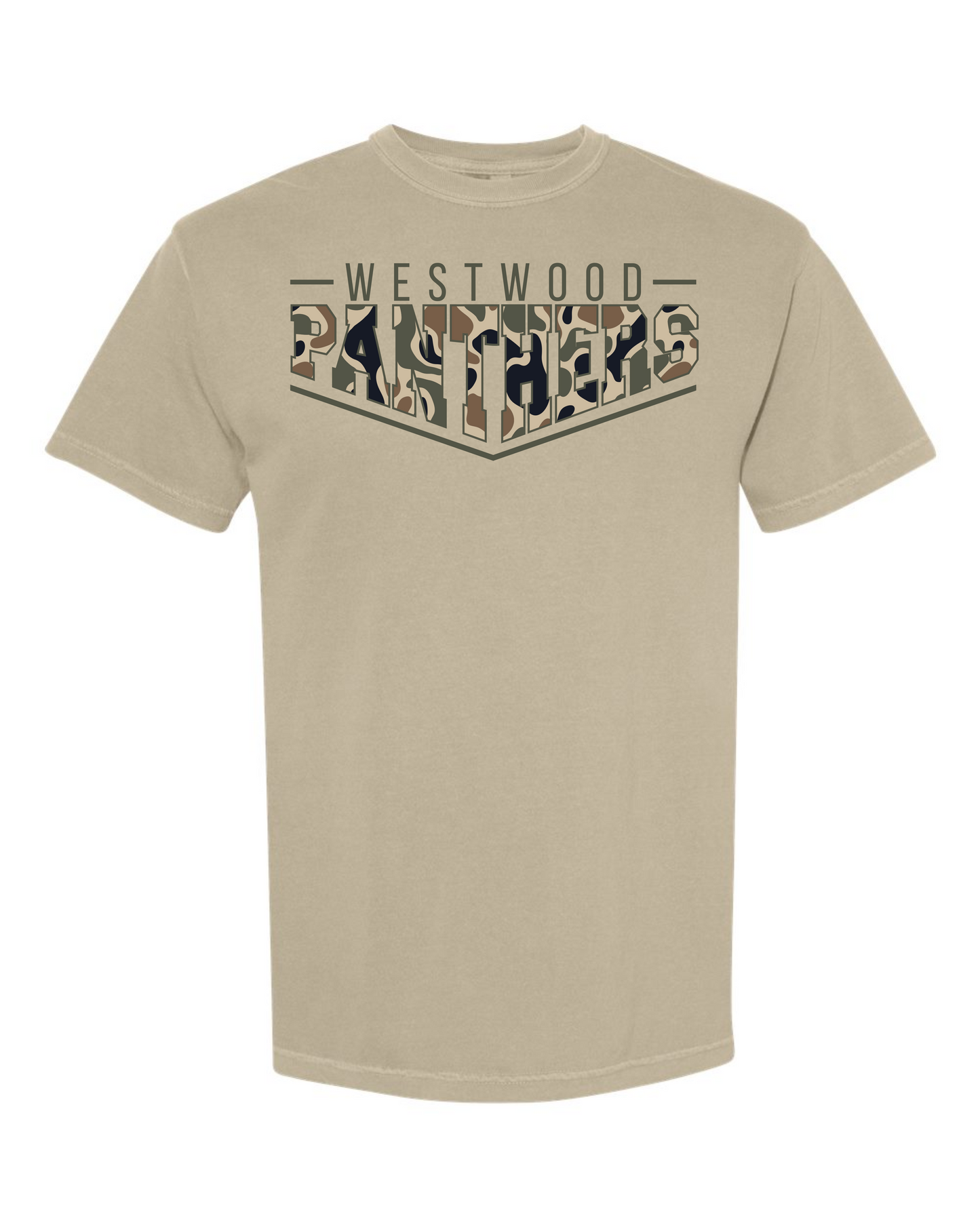 Pointed Camo Spirt Graphic Tee - Westwood