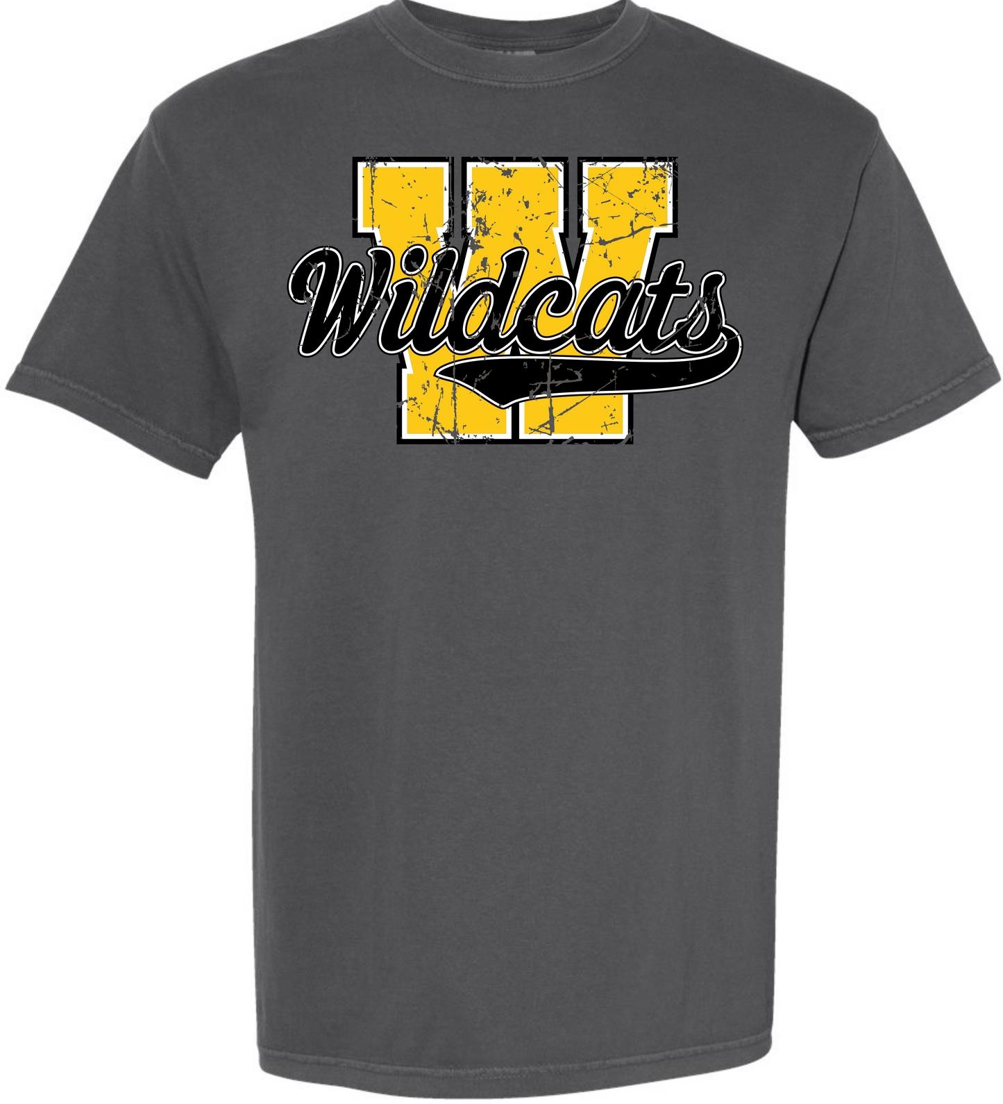 Unisex Initial Spirit Graphic Tee - Cayuga Wildcats