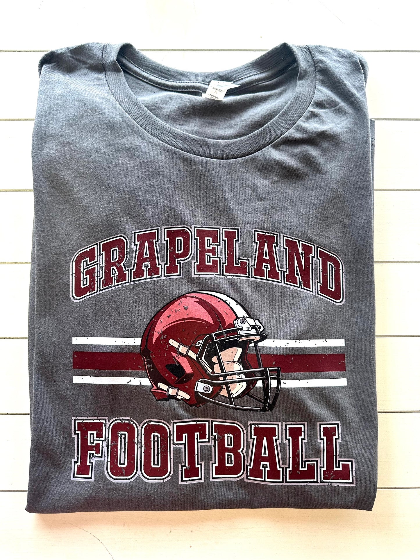 Grapeland Sandies Vintage Football Spirit Tee