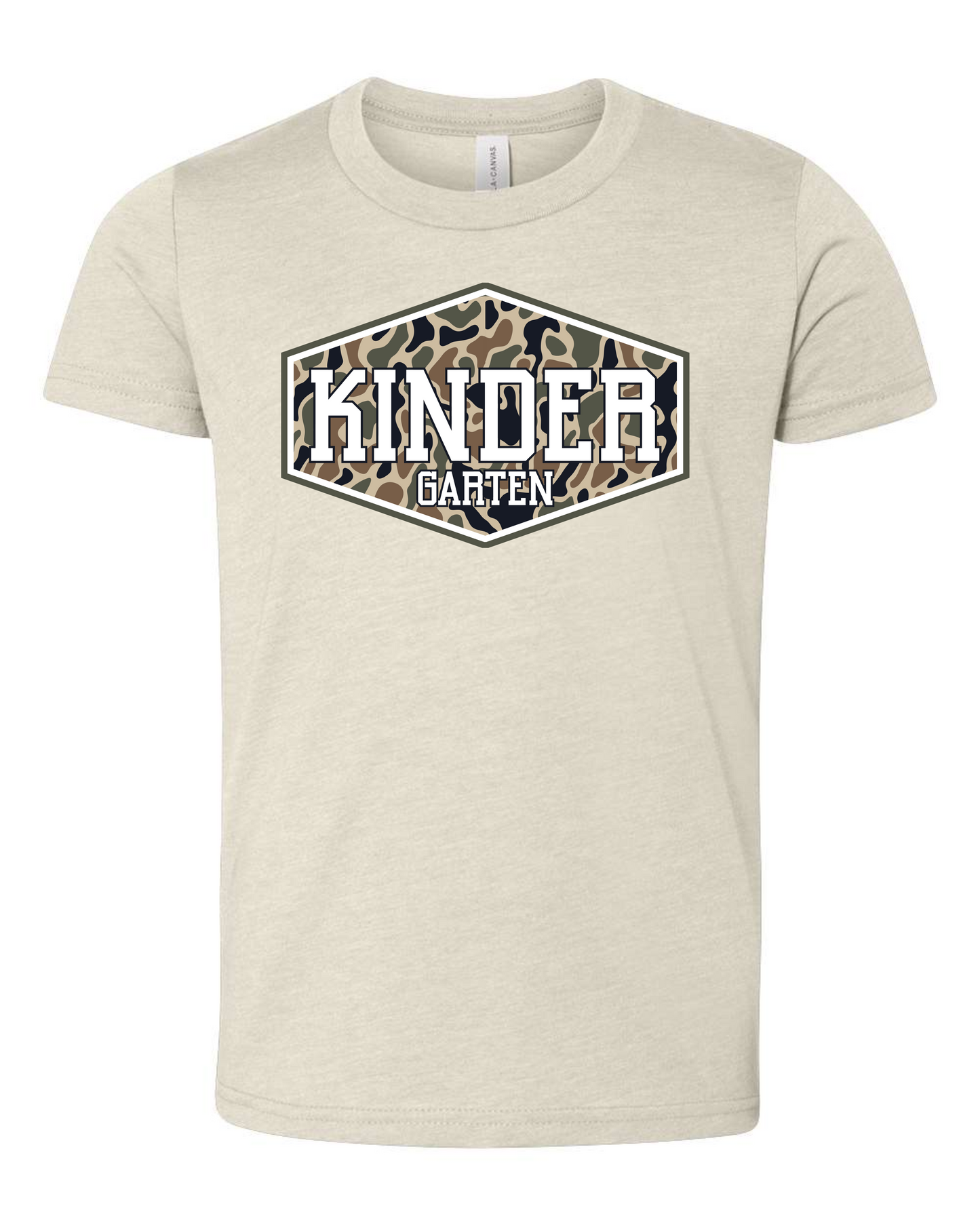 Camo Grade - Pre-K to 4th Graphic Tee
