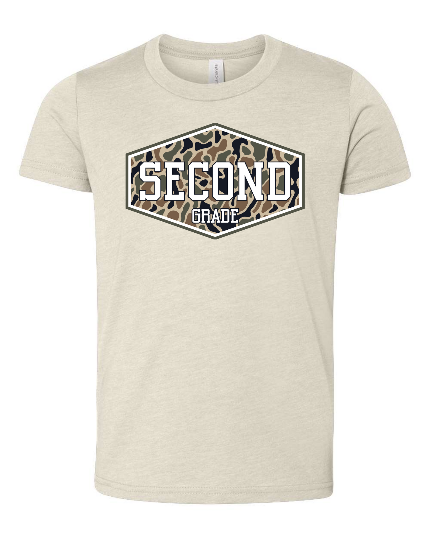 Camo Grade - Pre-K to 4th Graphic Tee