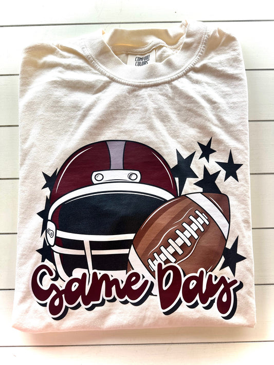 Palestine Wildcats Football Game Day Spirit Tee