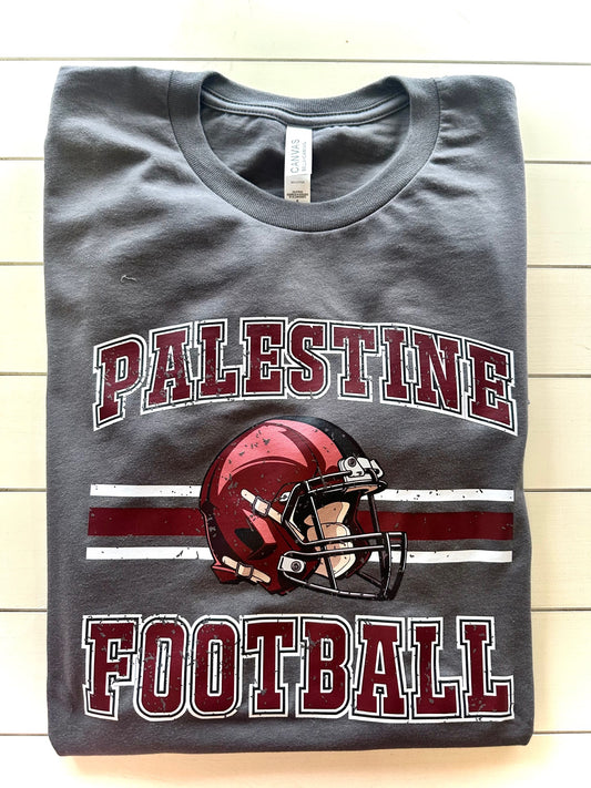 Palestine Wildcats Vintage Football Spirit Tee