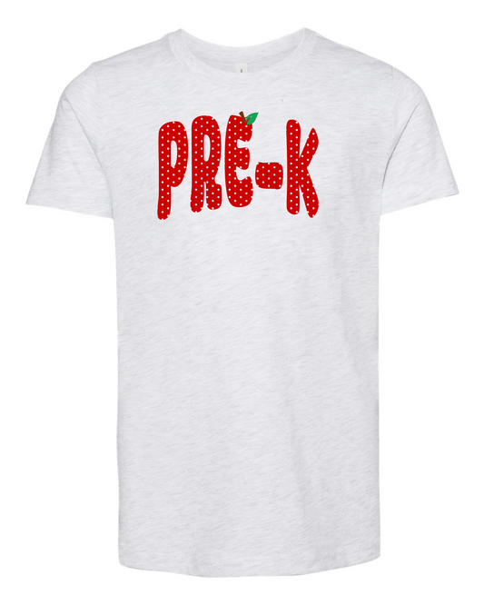 Apple Grade - Pre-K to 4th Graphic Tee