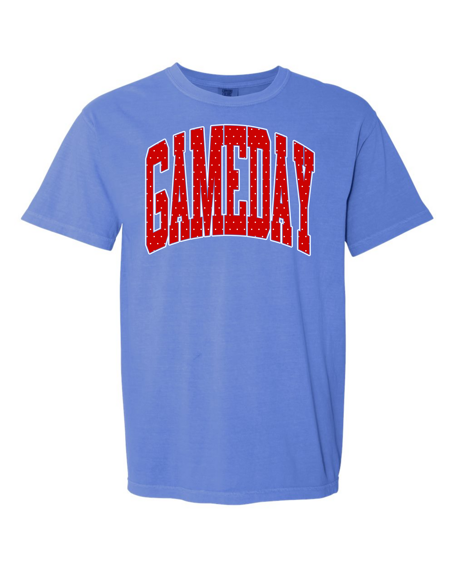 Polka Dot Game Day - Spirit Colors Graphic Tee