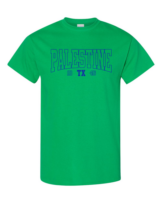 Palestine TX 1846 Graphic Tee - Multicolors