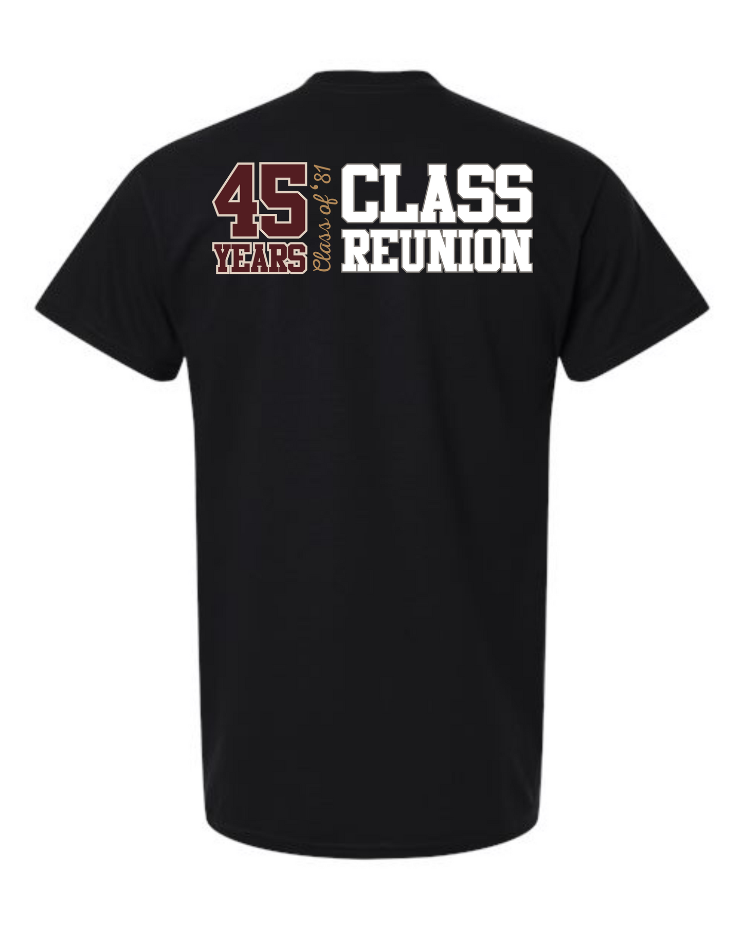 PHS 35th Class Reunion - 1981 (W/Back)